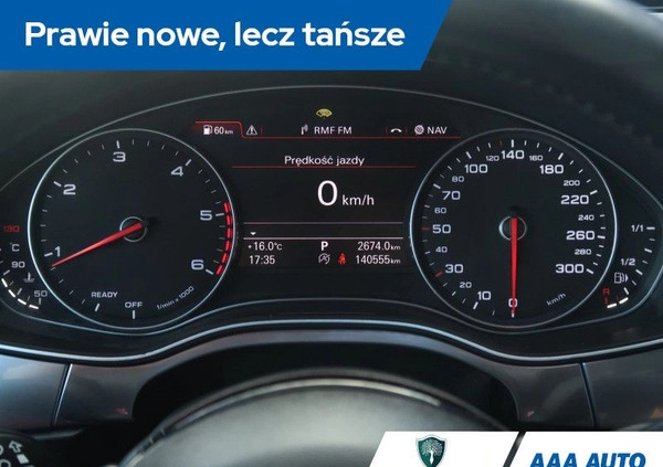 Audi A6 cena 83000 przebieg: 140573, rok produkcji 2016 z Lubycza Królewska małe 254